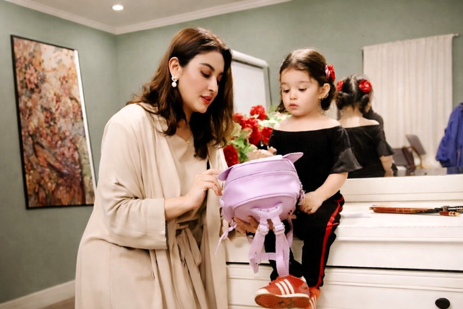 Hiba Bukhari Children