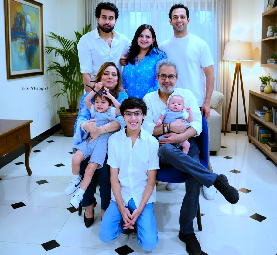 Bilal Abbas childhood and family photo
