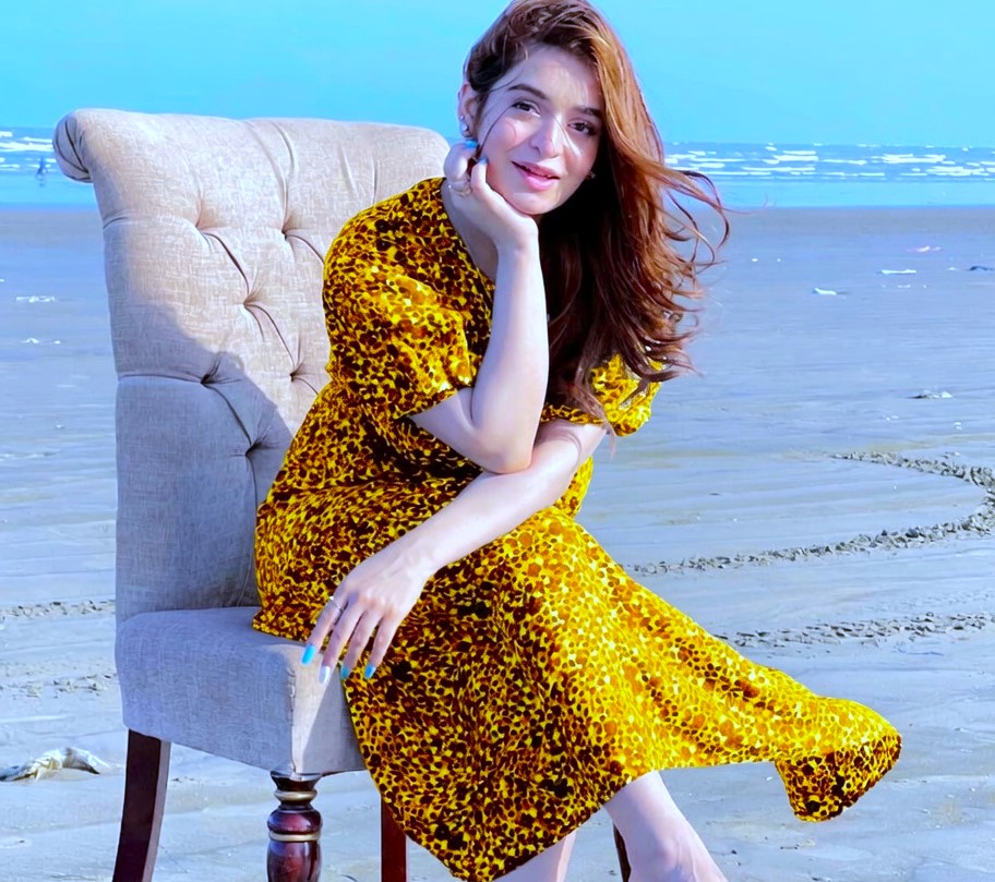 Smiling portrait in elegant style