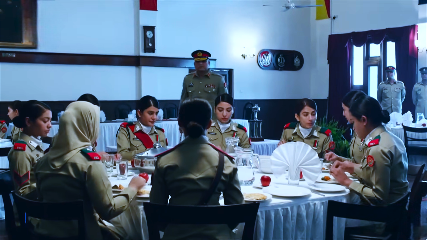 Sinf-e-Aahan shooting