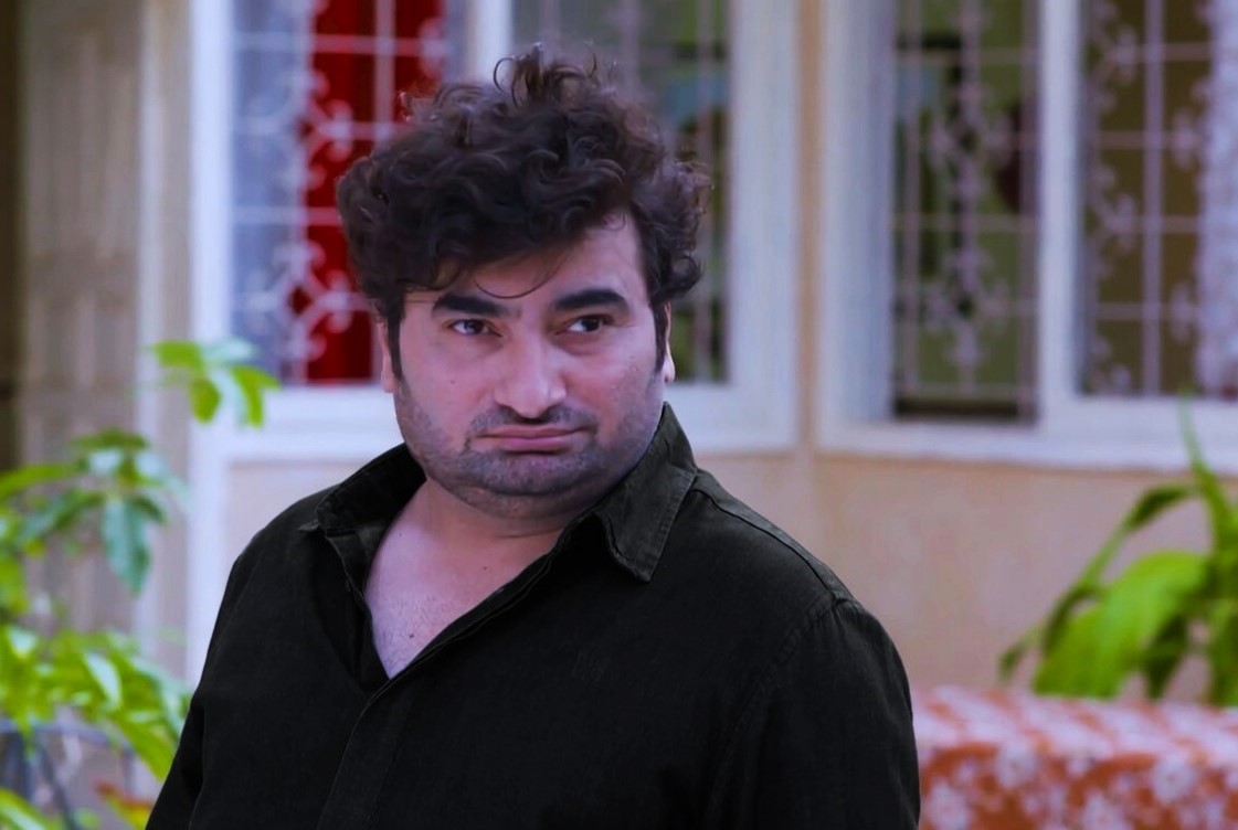 Television actor acting portrait