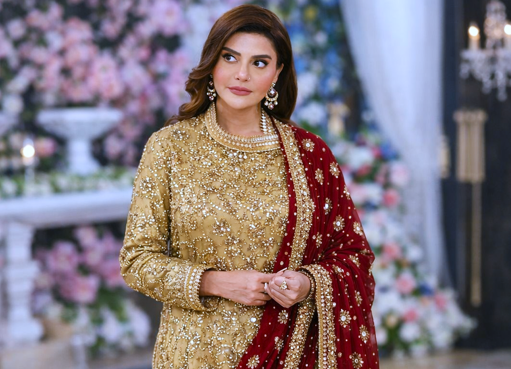 Pakistani host casual appearance