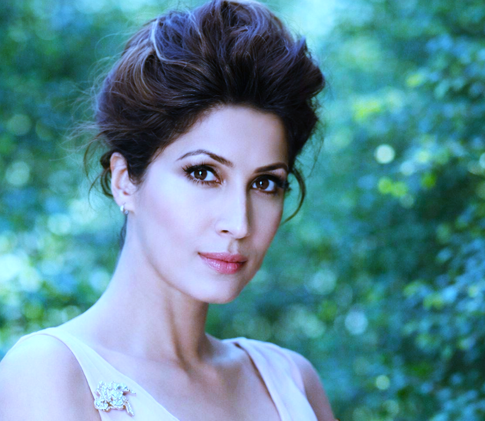 Actress featured in professional photography session