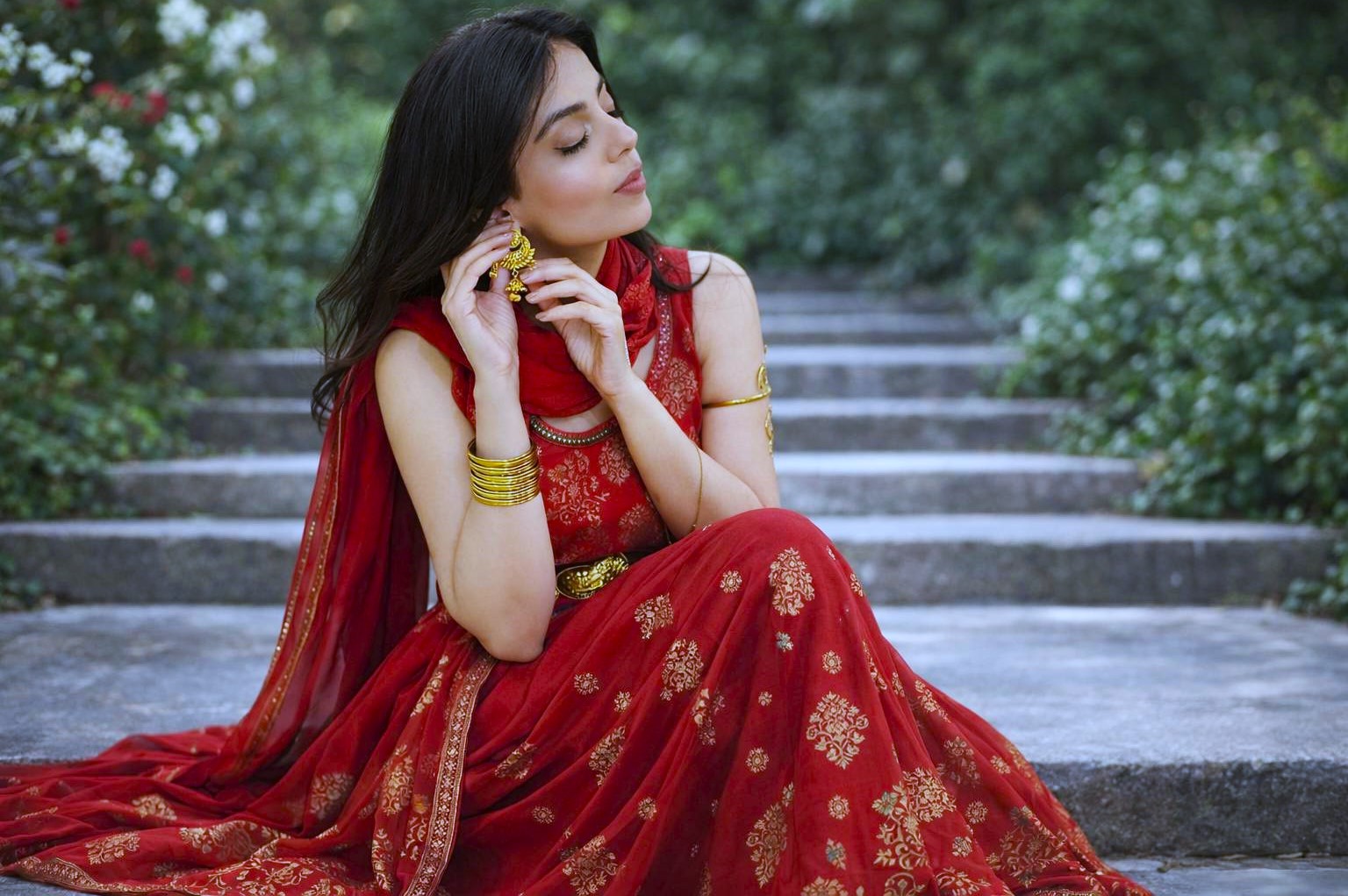 Pakistani actress Yashma Gill during photoshoot