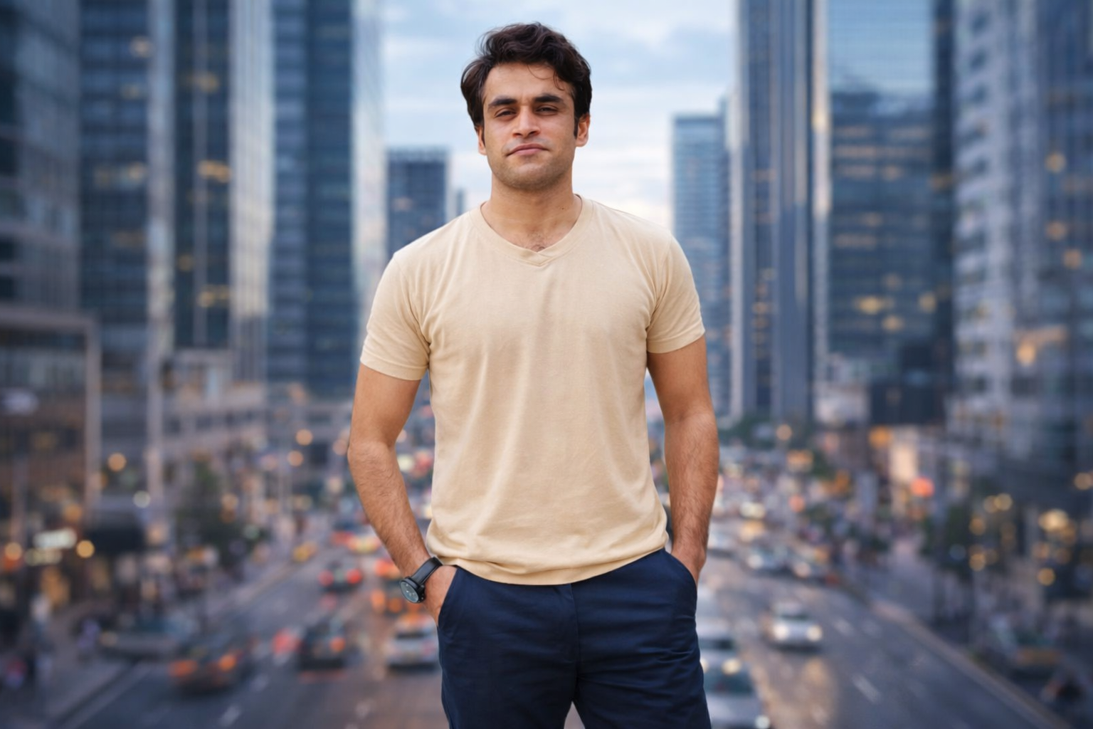 Pakistani actor camera ke samne pose dete hue