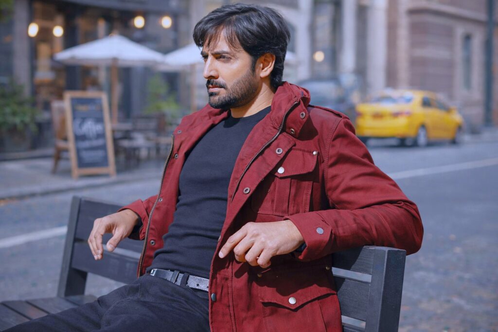 Actor outdoor photography session mein