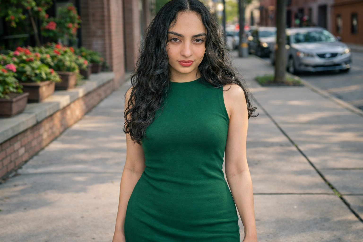 Outdoor photography ke douran actress