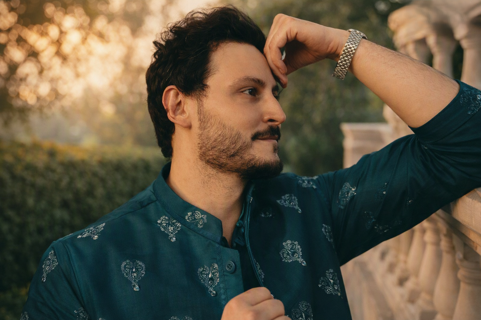 Pakistani actor stylish portrait mein