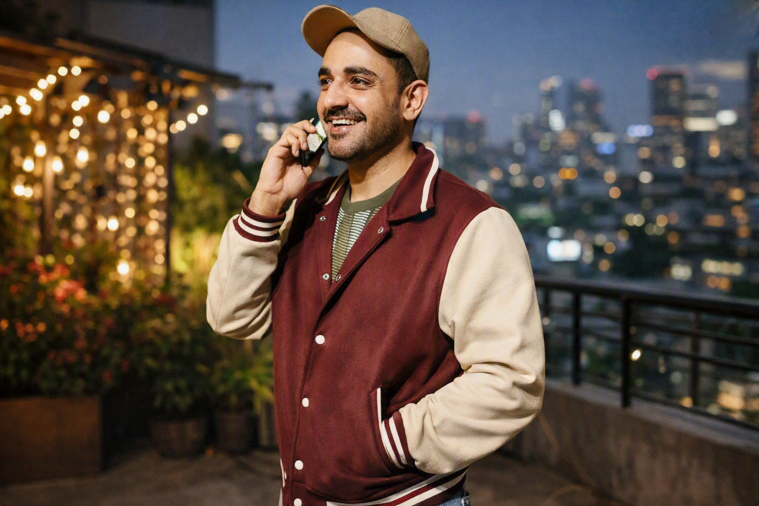 Pakistani actor confident smile ke sath